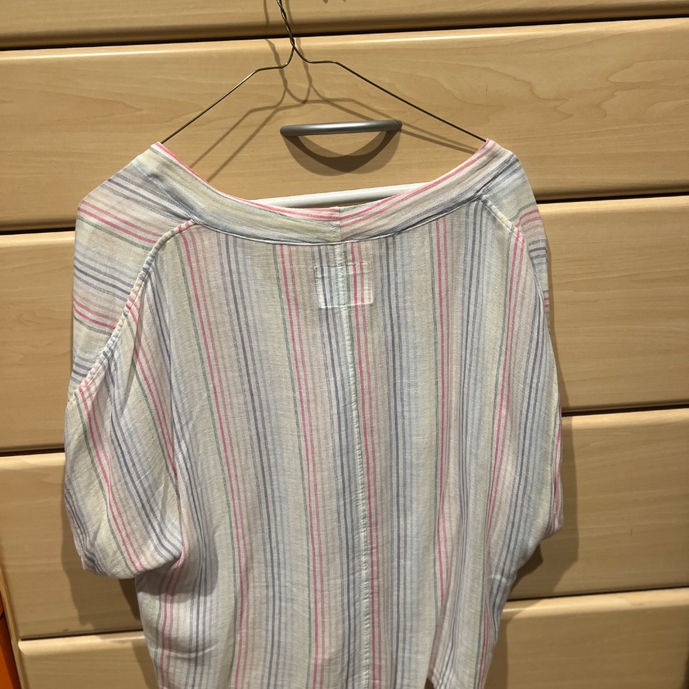 Colorful Striped Button Down, Rails, Size M - Picture 3 of 3